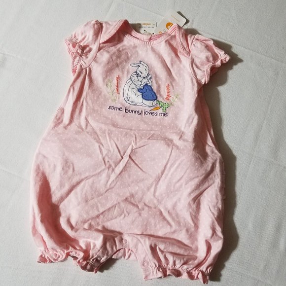 Gymboree Peter Rabbit NWT 12-18 or 18-24 month Choice Romper - Picture 2 of 8